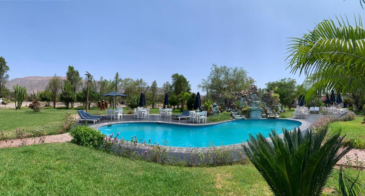 Casa Hacienda Nasca Oasis Hotel นัซกา ภายนอก รูปภาพ