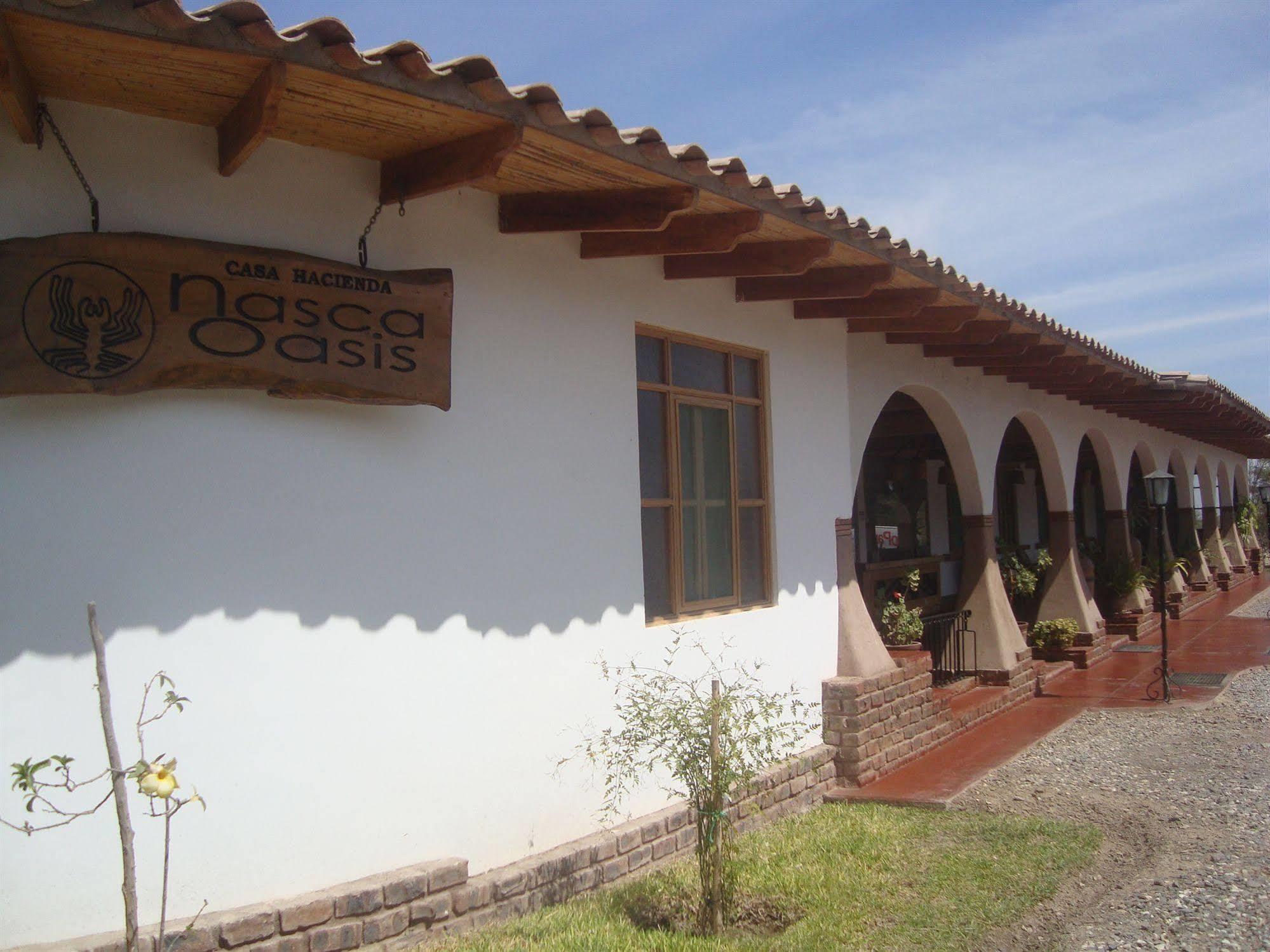 Casa Hacienda Nasca Oasis Hotel นัซกา ภายนอก รูปภาพ