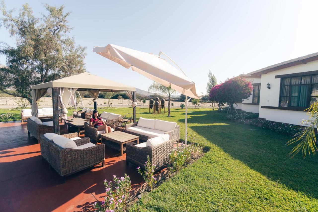 Casa Hacienda Nasca Oasis Hotel นัซกา ภายนอก รูปภาพ