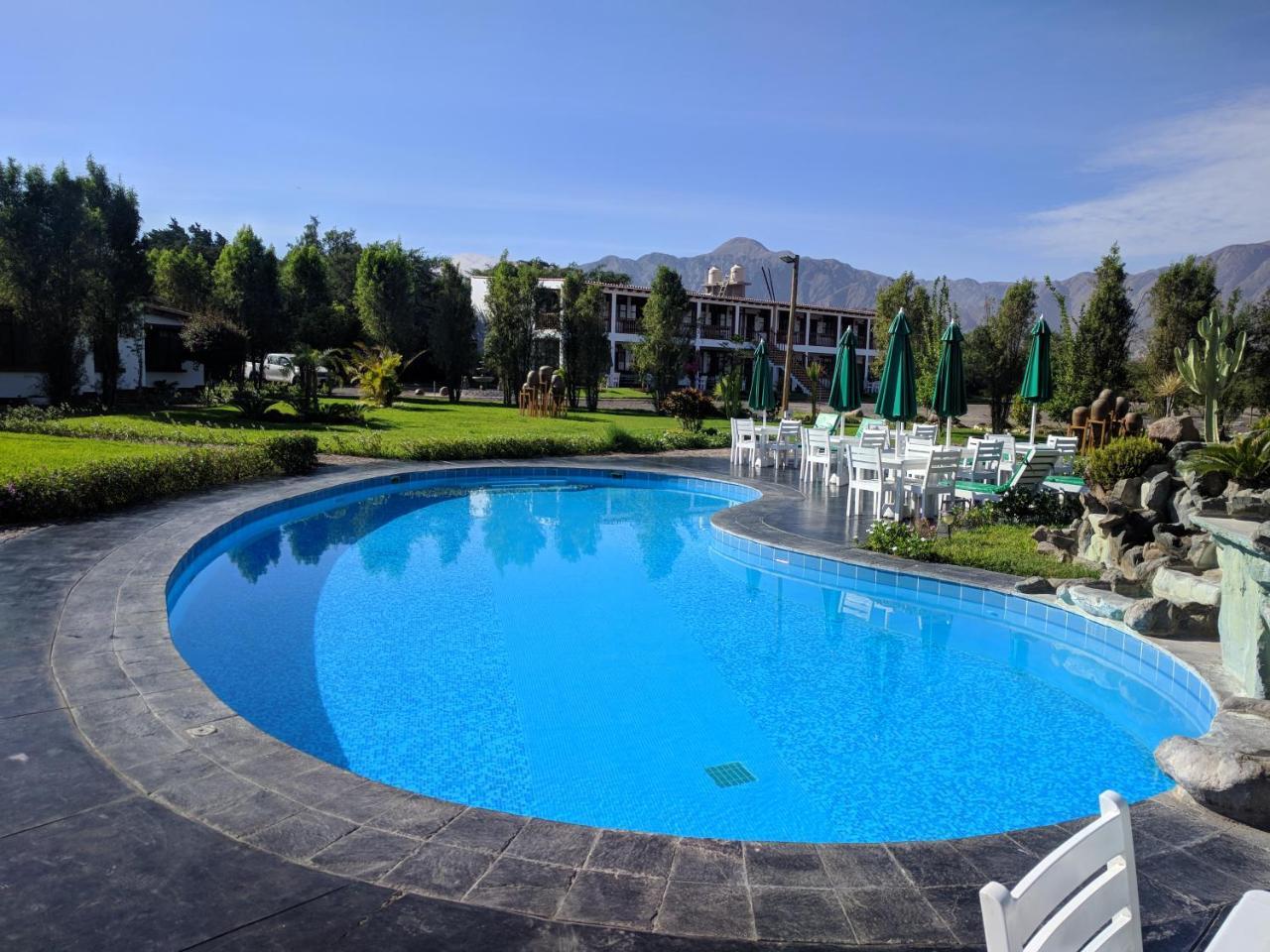 Casa Hacienda Nasca Oasis Hotel นัซกา ภายนอก รูปภาพ