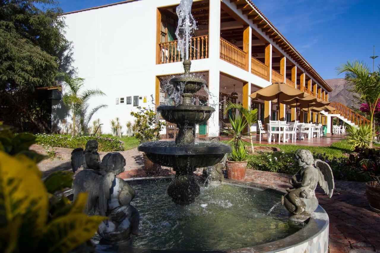 Casa Hacienda Nasca Oasis Hotel นัซกา ภายนอก รูปภาพ