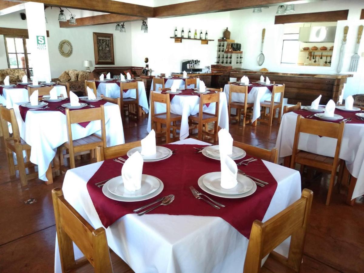 Casa Hacienda Nasca Oasis Hotel นัซกา ภายนอก รูปภาพ